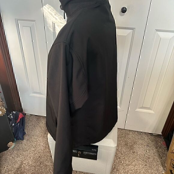Mossi Womens XXL Black Full ZIP Softshell Jacket - Picture 3 of 5